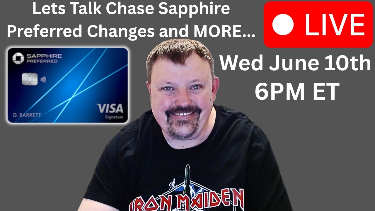 Lets Talk Chase Sapphire Preferred Card Changes and MORE...