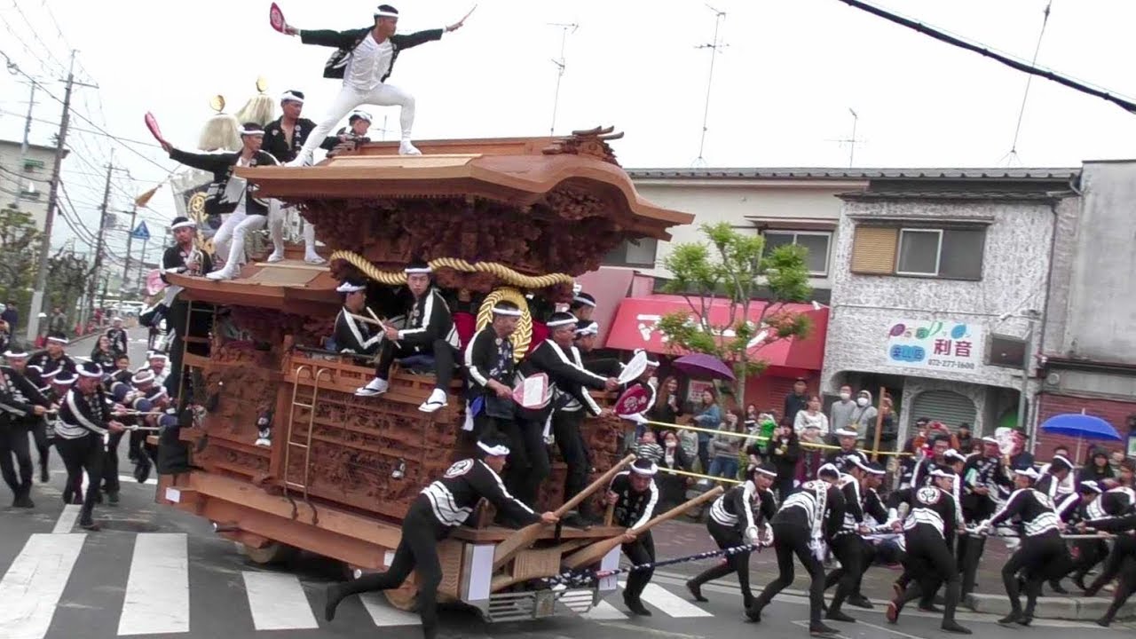 2017年10月20日 堺市 八田荘地区 祭礼 宵曳 by ダンジリJAPAN