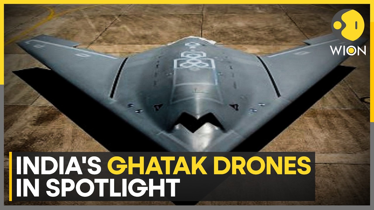 India: DRDO Advances Indigenous Ghatak Combat Drone Programme in India | WION