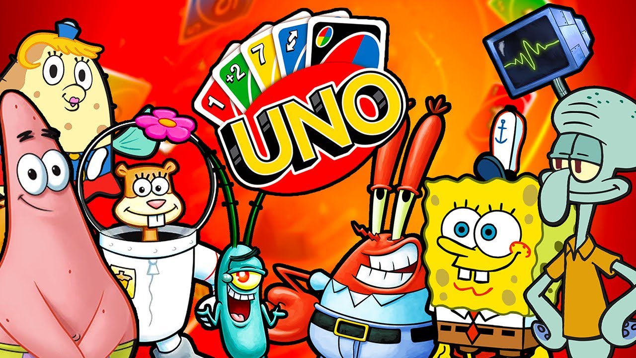The SpongeBob Gang Plays UNO 1-5