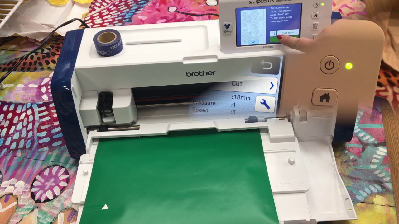 Firmware Update on the ScanNCut DX Innov-ís SDX230D.