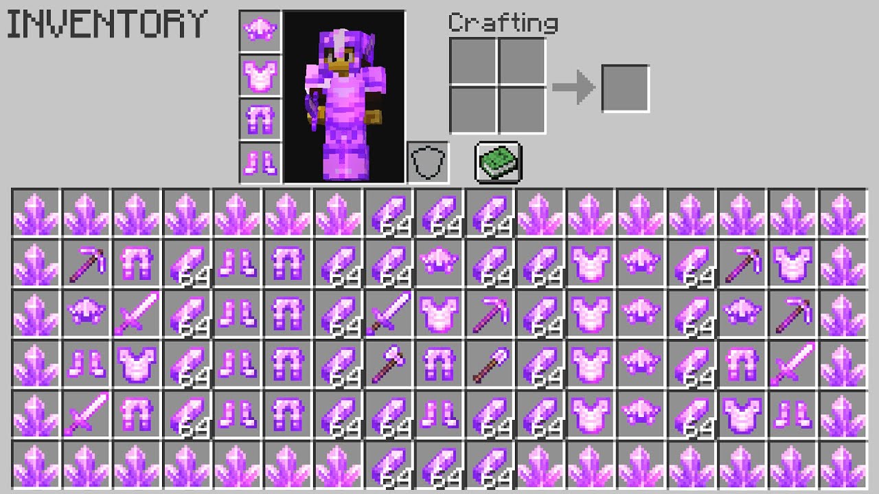 Minecraft UHC but you can craft Amethyst Armor..