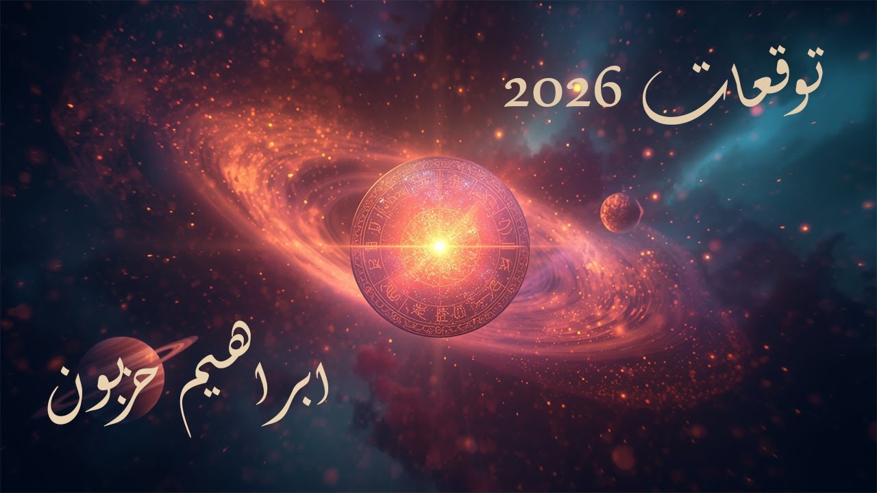 ابرهيم حزبون - توقعات مفصلة في شتى المجالات لجميع الابراج الاثني عشر للعام 2026