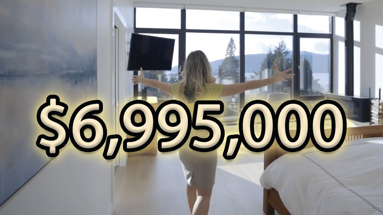Touring an Ultra Modern $6,995,000 Bone Structure SUPERHOUSE !