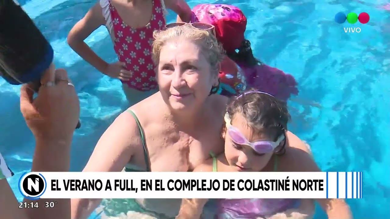 El verano se disfruta a full en Colastiné Norte