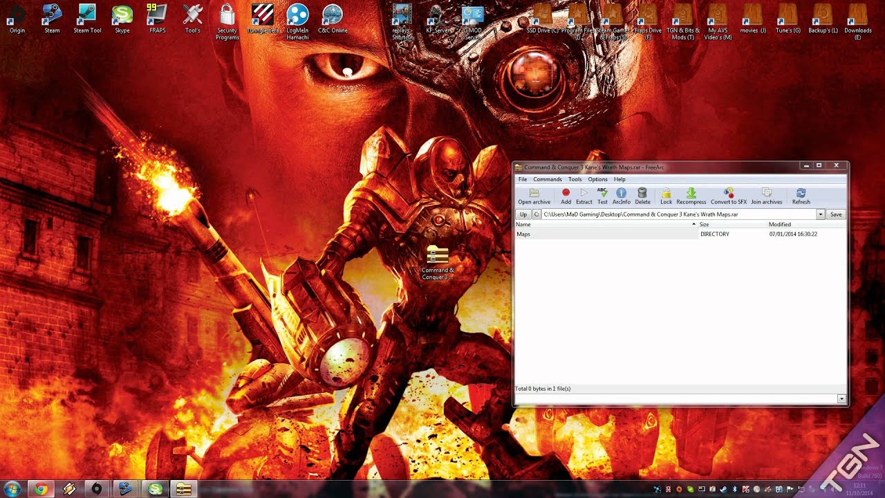 (New Update 2023 Links) How to install Maps For Command And Conquer TW,KANES,RA3