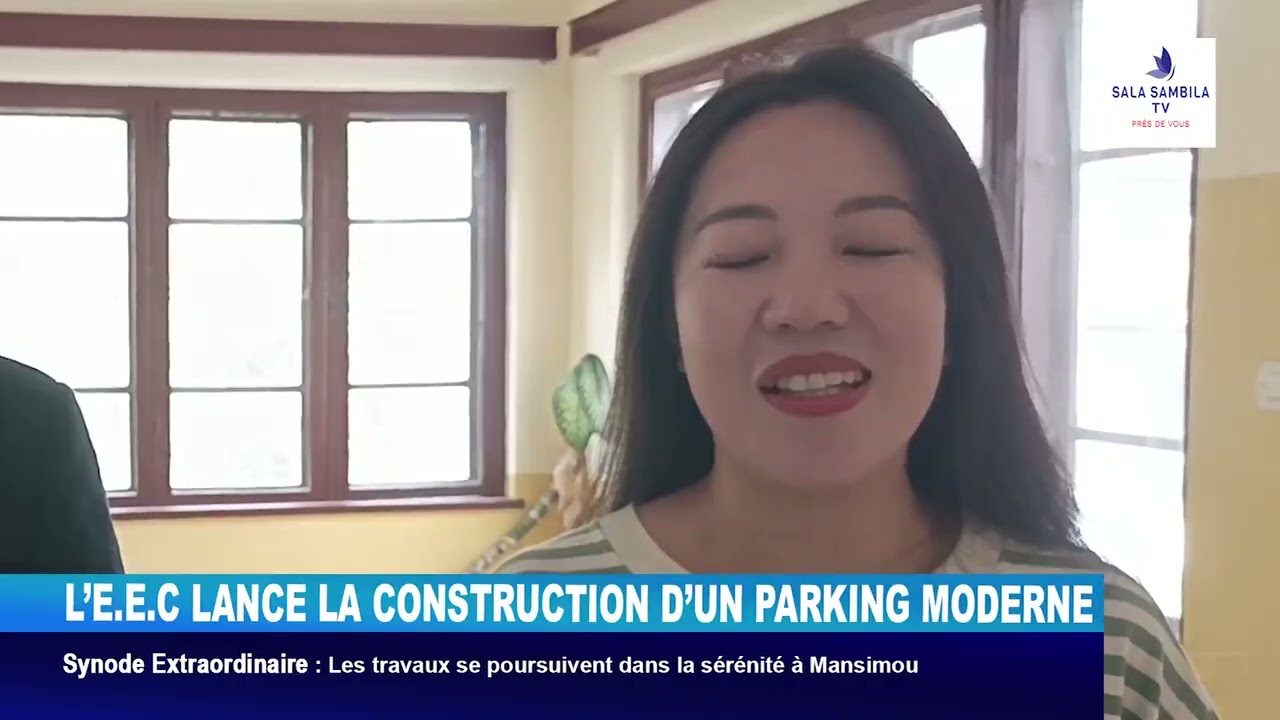 Sala sambila TV - INFOS - L’E.E.C lance la Construction d’un Parking Moderne à Bacongo