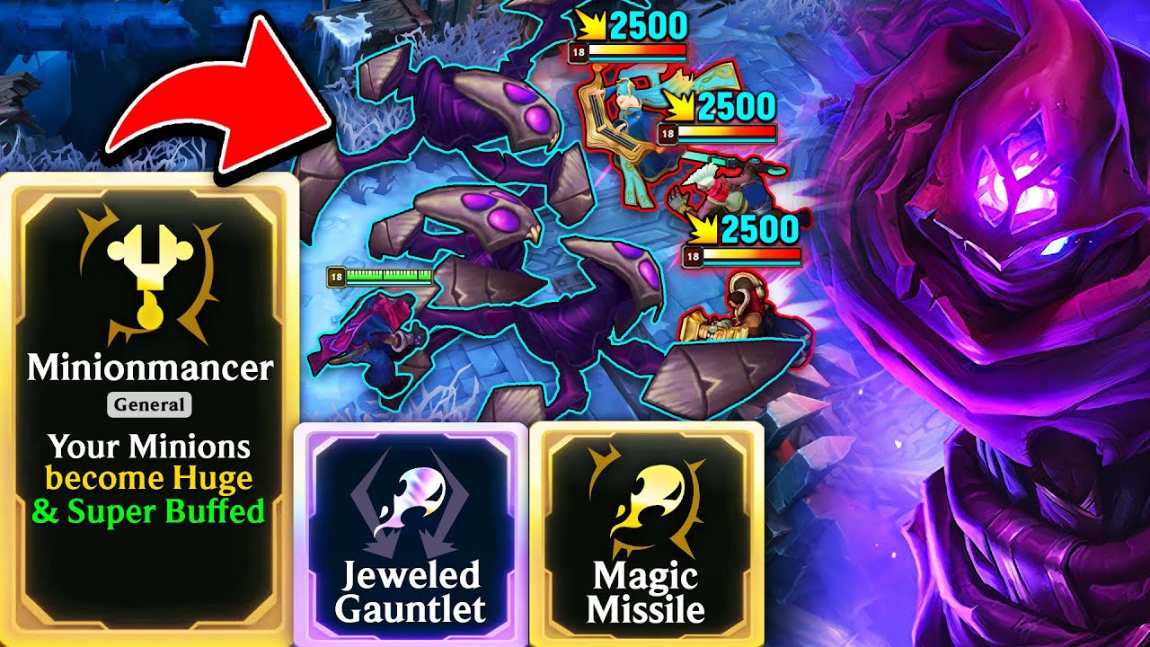 Minionmancer + Jeweled Malzahar: GIANT Voidlings w/ Nuclear CRITS | ARAM Mayhem