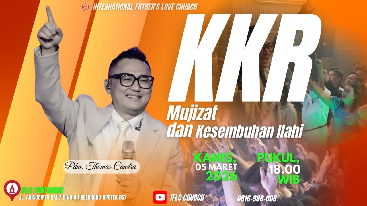 KKR MUJIZAT & KESEMBUHAN ILAHI , 5 MARET 2026 I Pdm. Thomas Candra