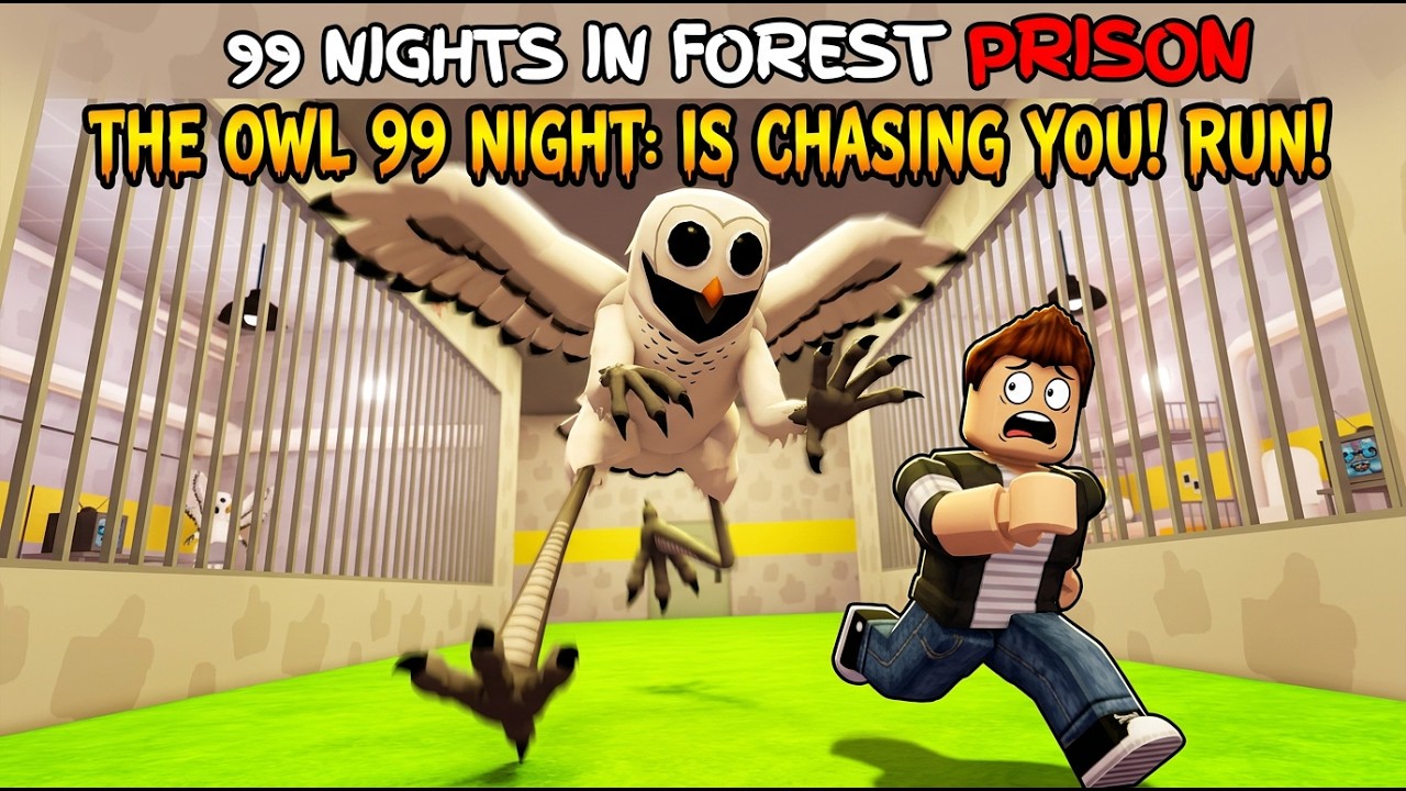 The OWL Trapped Me for 99 NIGHTS in Prison! 🚨🦉