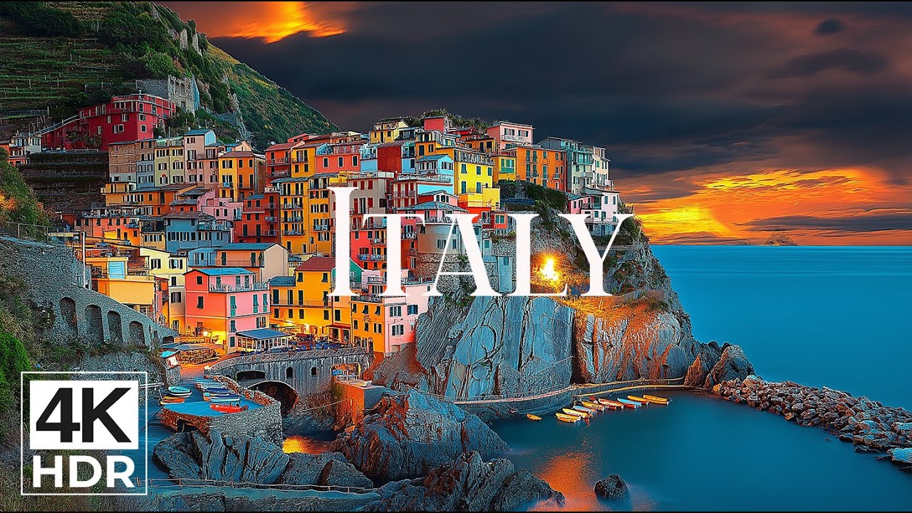 Italy in 4K HDR Dolby Vision | Breathtaking 60FPS Journey Through History & Beauty!