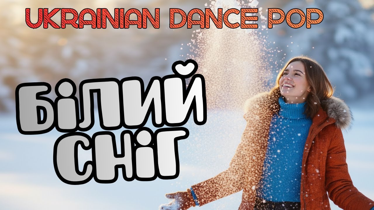 Білий сніг | Український Dance Pop | HRAYLYVI ❄️