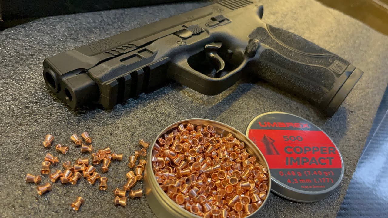 Umarex Airgun Smith and Wesson M&P 45 M2.0 C02 Powered cal 177 quick review and testing