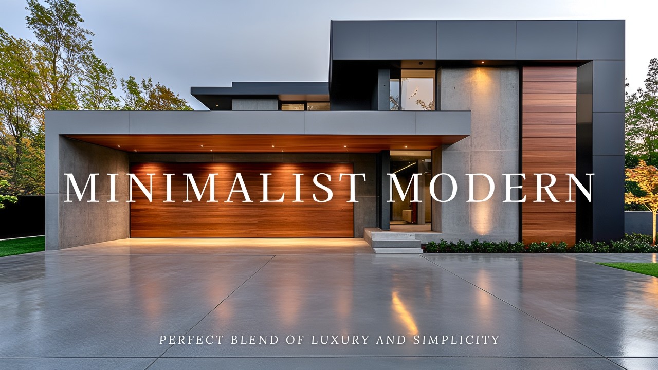 Minimalist Modern House Tour &ndash; The Perfect Blend of Luxury and Simplicity