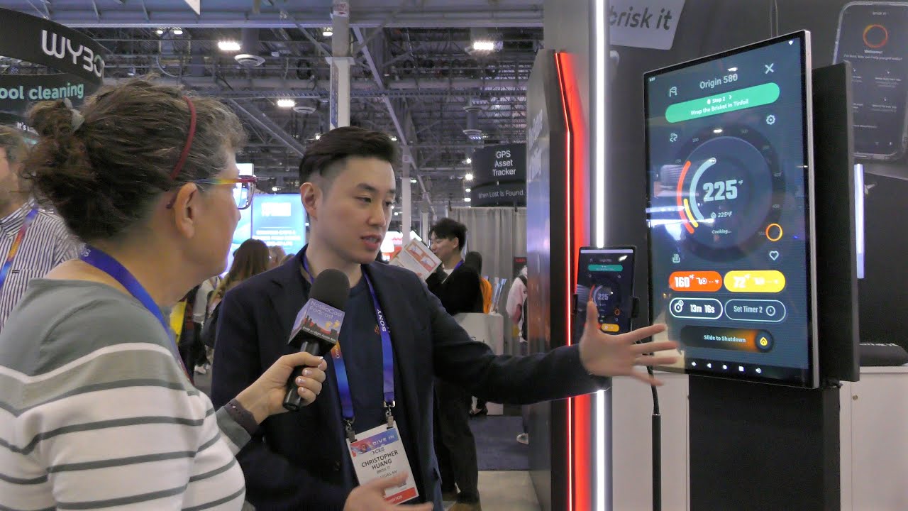 CES 2025: Brisk It AI-Powered BBQ Grill