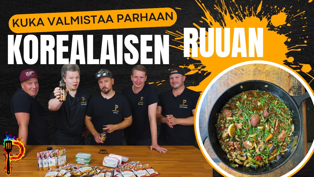 Paistetaan KOREALAISTA Ruokaa!