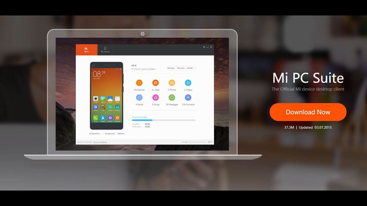 Free ! MI PC Suite Easy Installation. The Official Mi device desktop client.