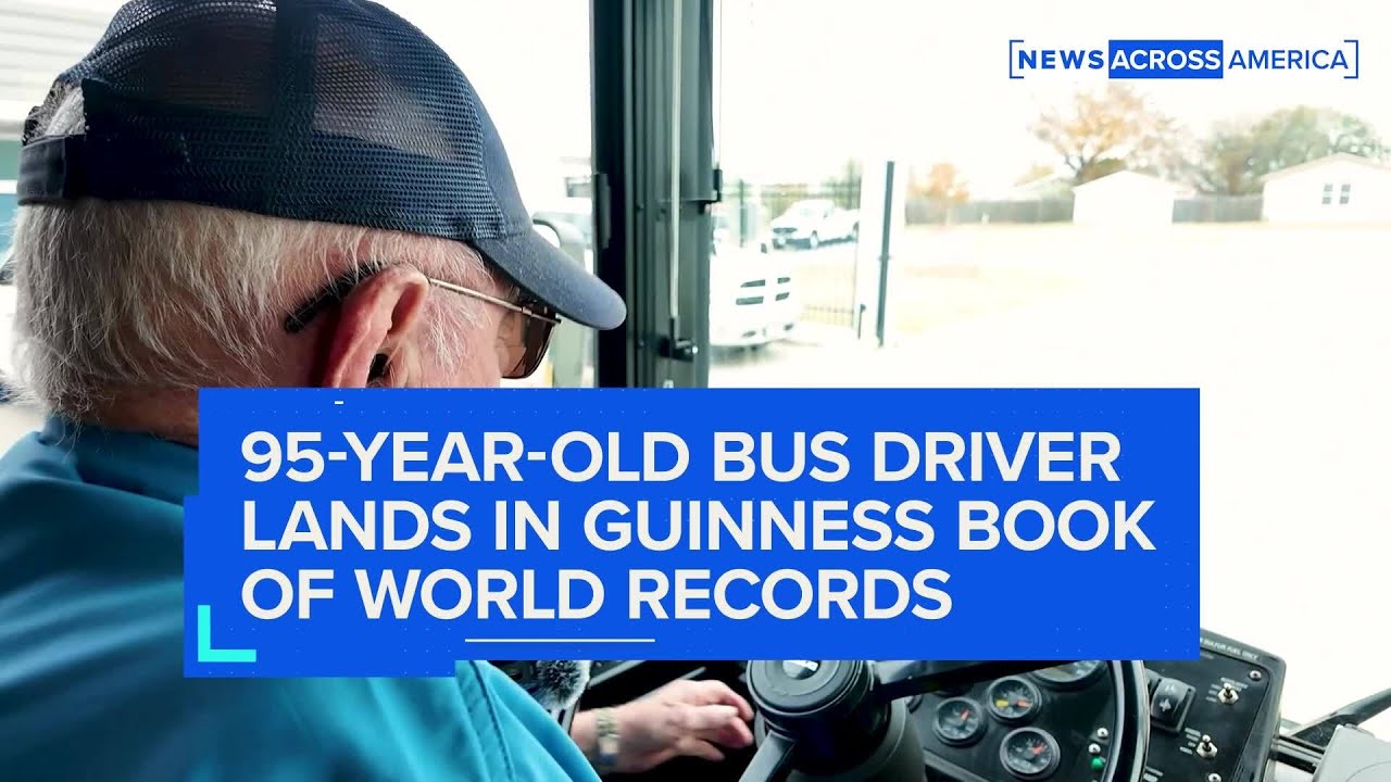 95-year-old bus driver lands in Guinness Book of World Records