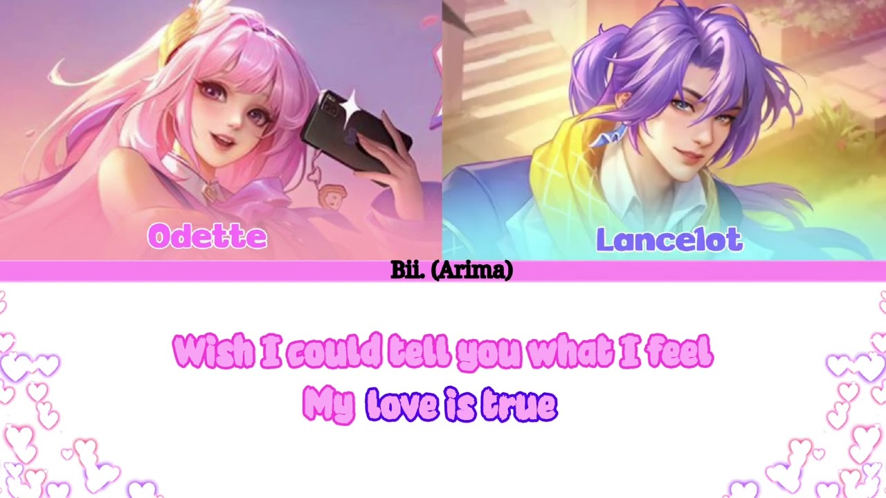 [Color Coded Lyrics] Valentine theme song MLBB - Perfect Match All Along - Mobile LegendsBang Bang