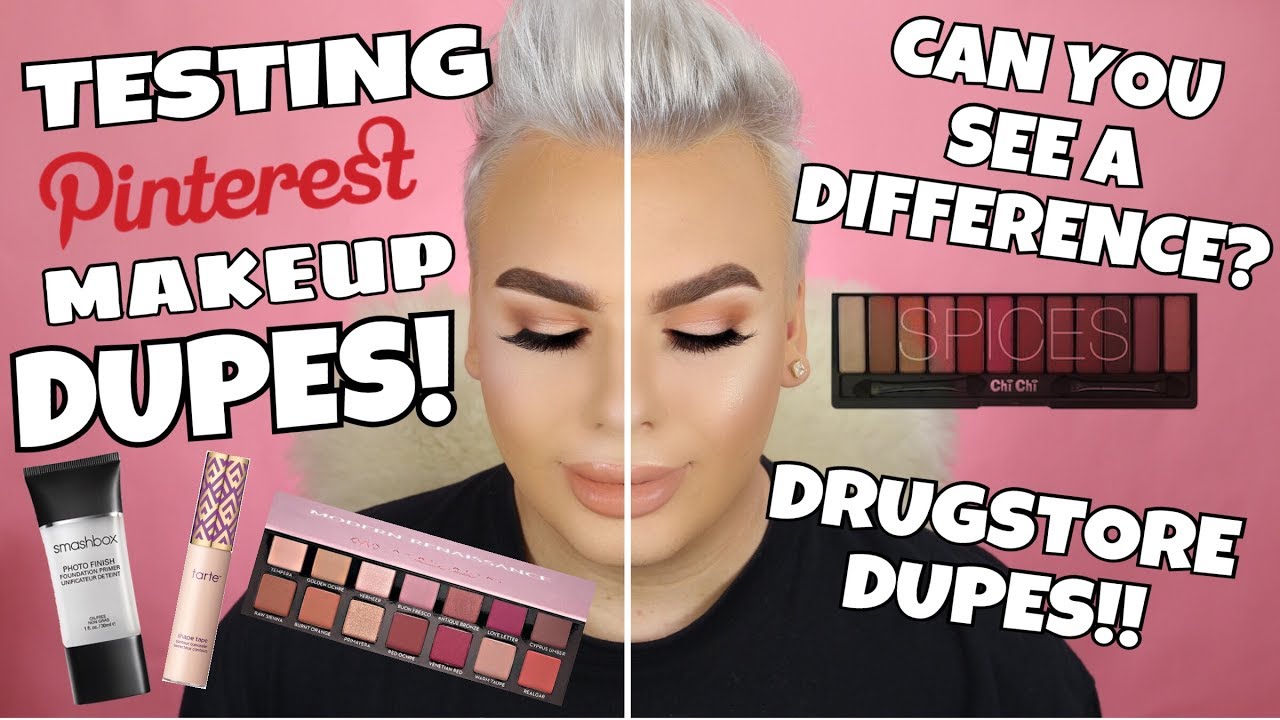TESTING PINTEREST MAKEUP DUPES! Are They Really Dupes?