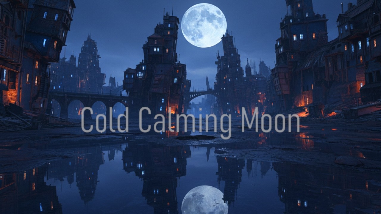 Cold Calming Moon - Ambient Music