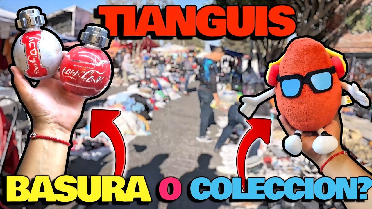 Comprando BASURA COLECCIONABLE en el Tianguis de Carcel #promocionales #coleccionista #coleccion 