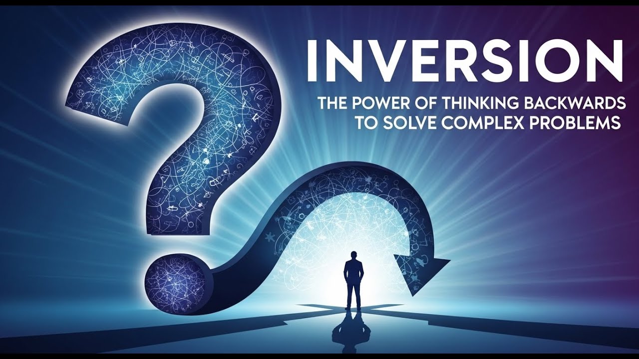 Inversion: The Power of Thinking Backwards to Solve Complex Problems