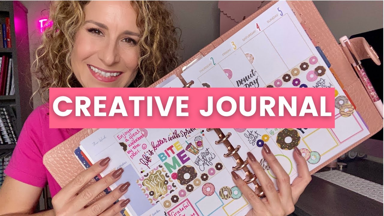 How to set up your planner as a creative journal | steps + prompts
