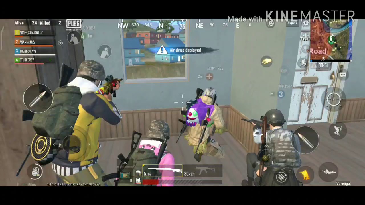 PUBG MOBILE LITE with TEAM AGHORI + TEAM GOD + TEAM ASAM KING