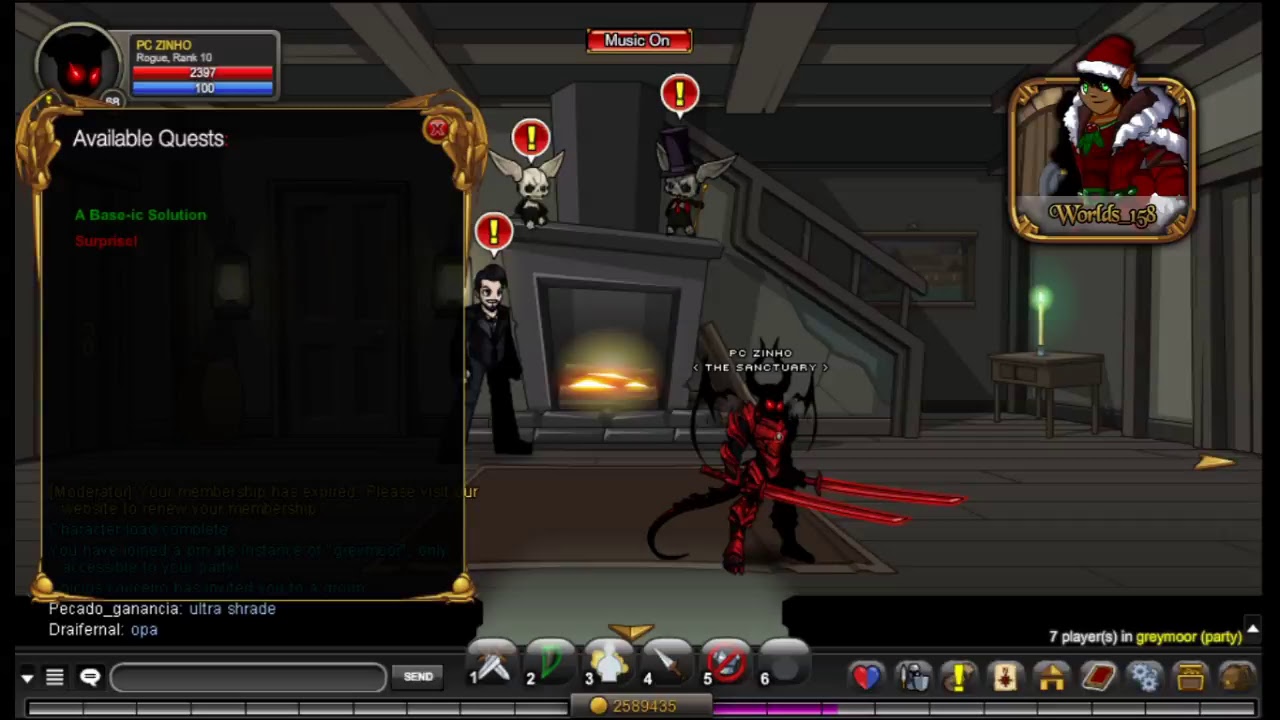 Worlds - Comentando Sobre a Sexta Feira 13 COM O JAPA AQW!!! #LIVE02