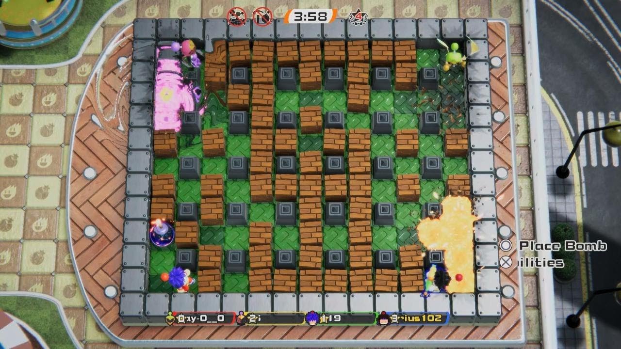 SUPER BOMBERMAN R 2 - 4 win Streak