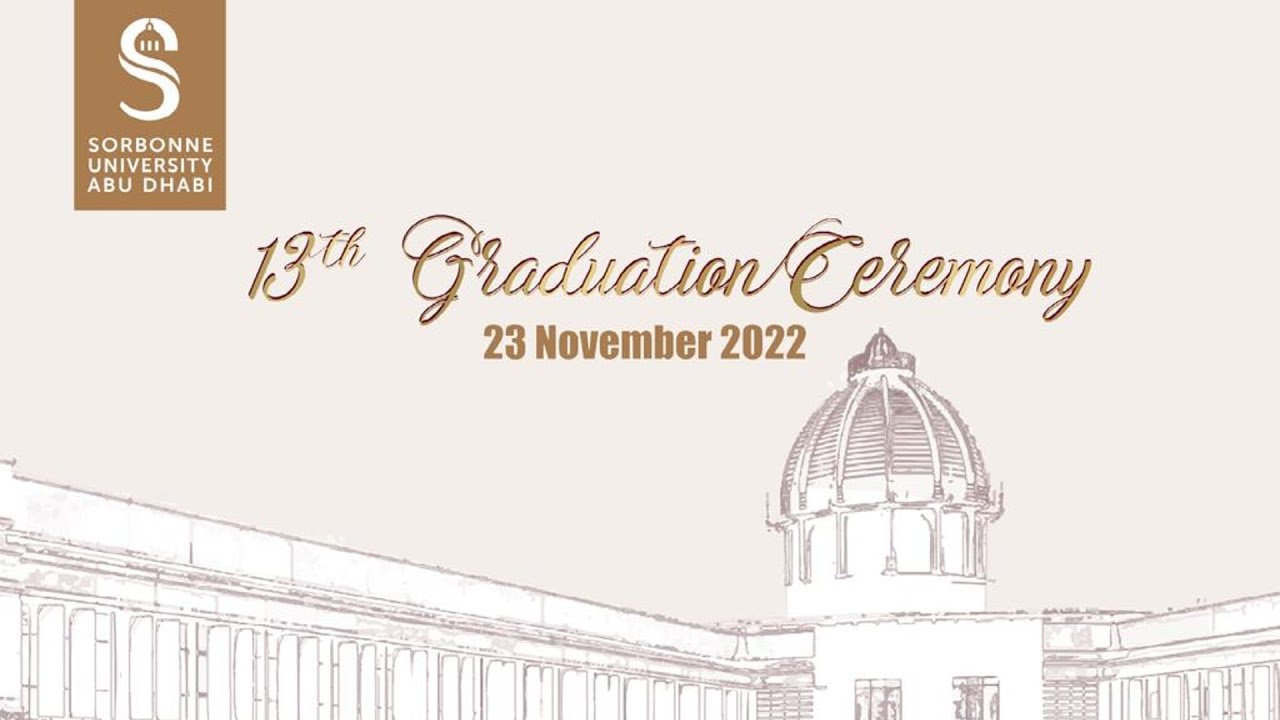 Sorbonne University Abu Dhabi Live Stream