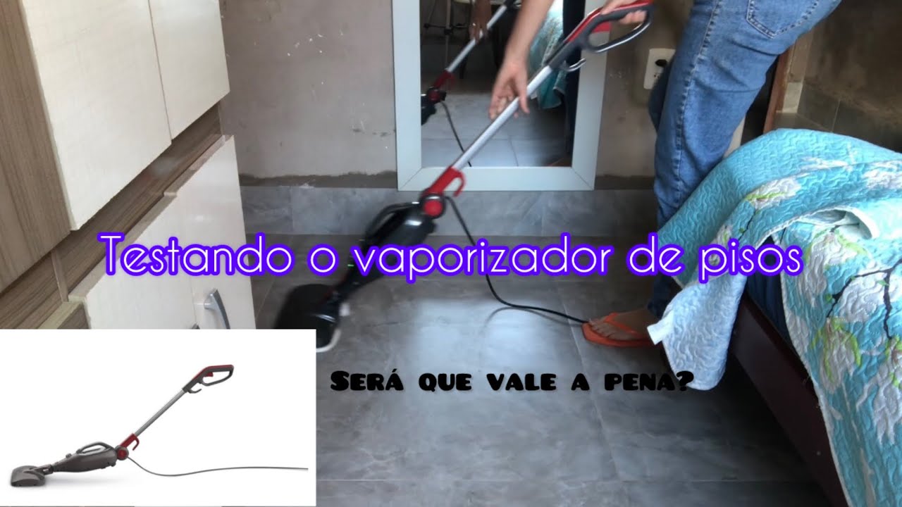 TESTANDO VAPORIZADOR DE PISOS DA ELECTROLUX MOP 10 ( será que vale a pena ? )
