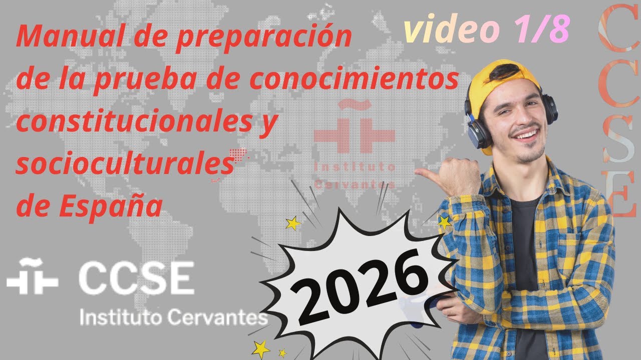 Examen CCSE 2026 🚨te voy a enseñar TODO lo que necesitas saber para pasar este examen con confianza.
