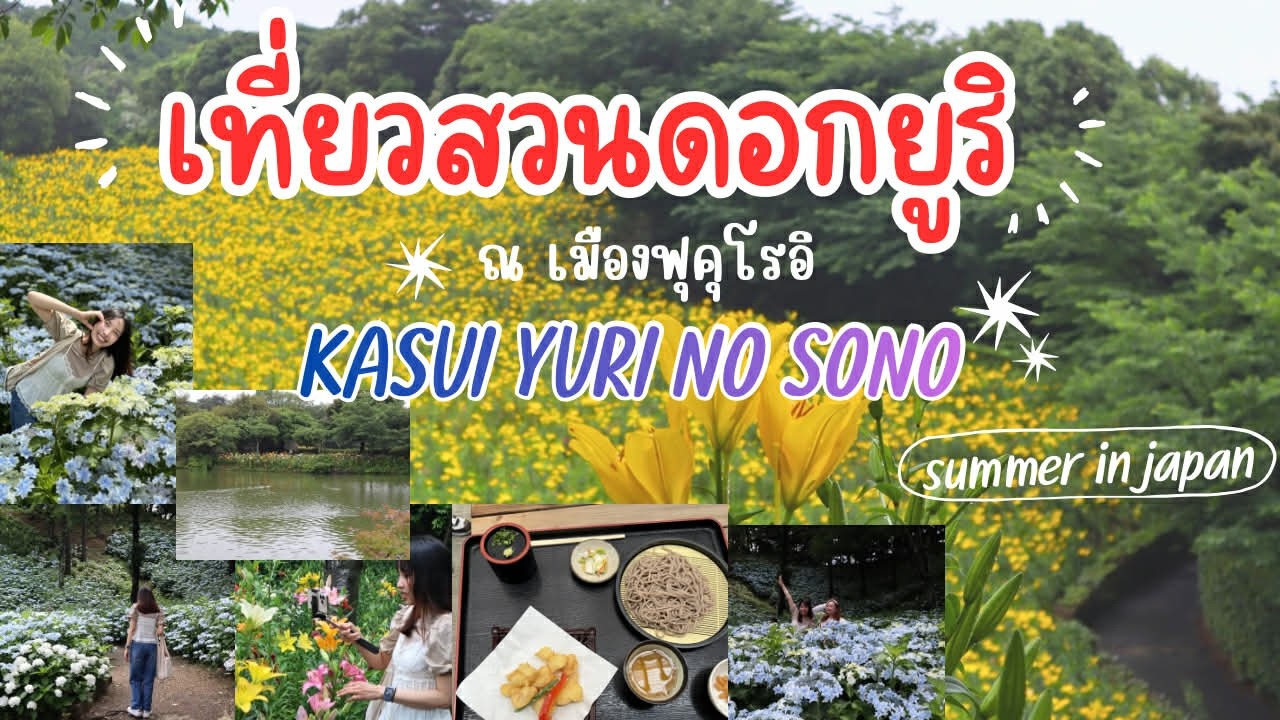 EP11 ชมสวนดอกยูริ(ลิลลี่)นับล้าน ที่เมืองฟุคุโรอิ