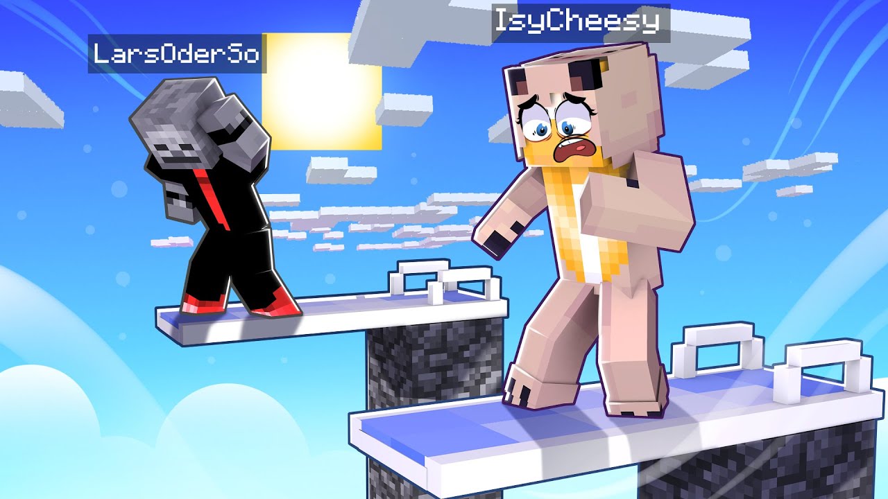 ISY und LARS springen vom LEVEL 1-100 Turm!