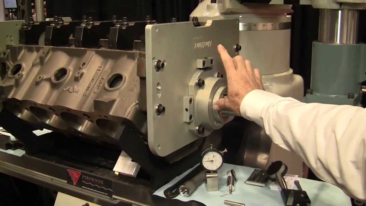 Block Liner:  V8 Main and Cam Line Boring System