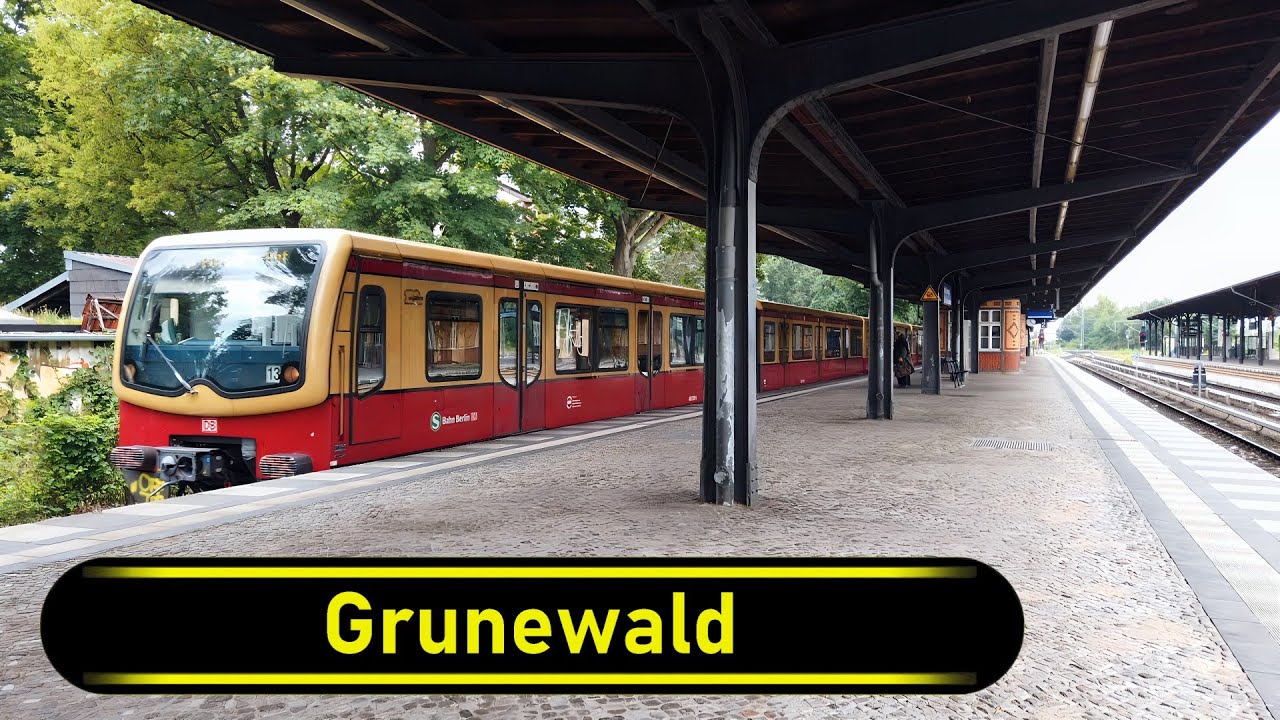 S-Bahn Station Grunewald - Berlin 🇩🇪 - Walkthrough 🚶