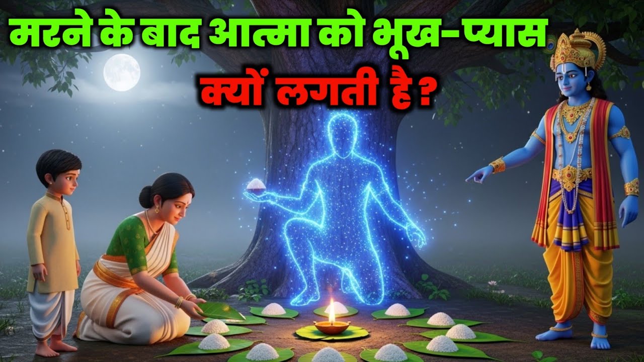 मरने के बाद आत्मा को क्यों लगती है भयानक भूख और प्यास? | Garud Puran Mystery