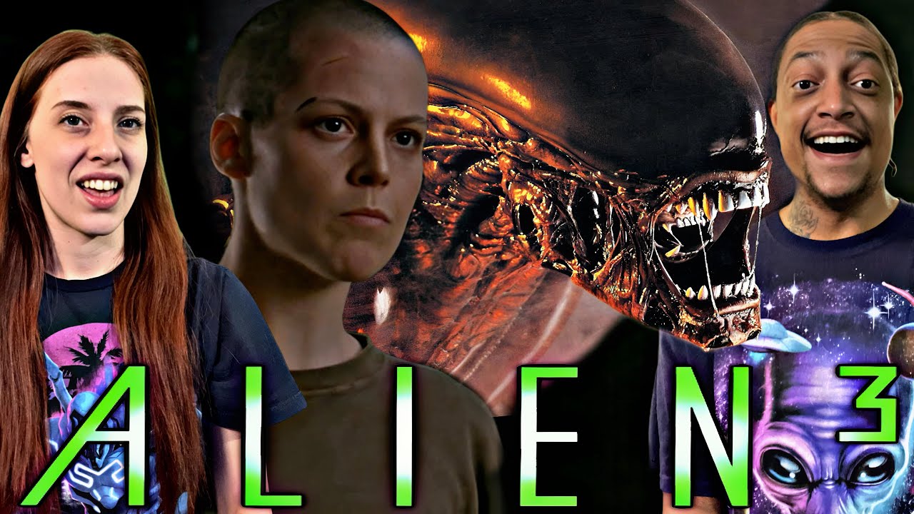 ALIENS 3(1992) | MOVIE REACTION | OUR FIRST TIME WATCHING | SIGOURNEY WEAVER | DAVID FINCHER🤯😱