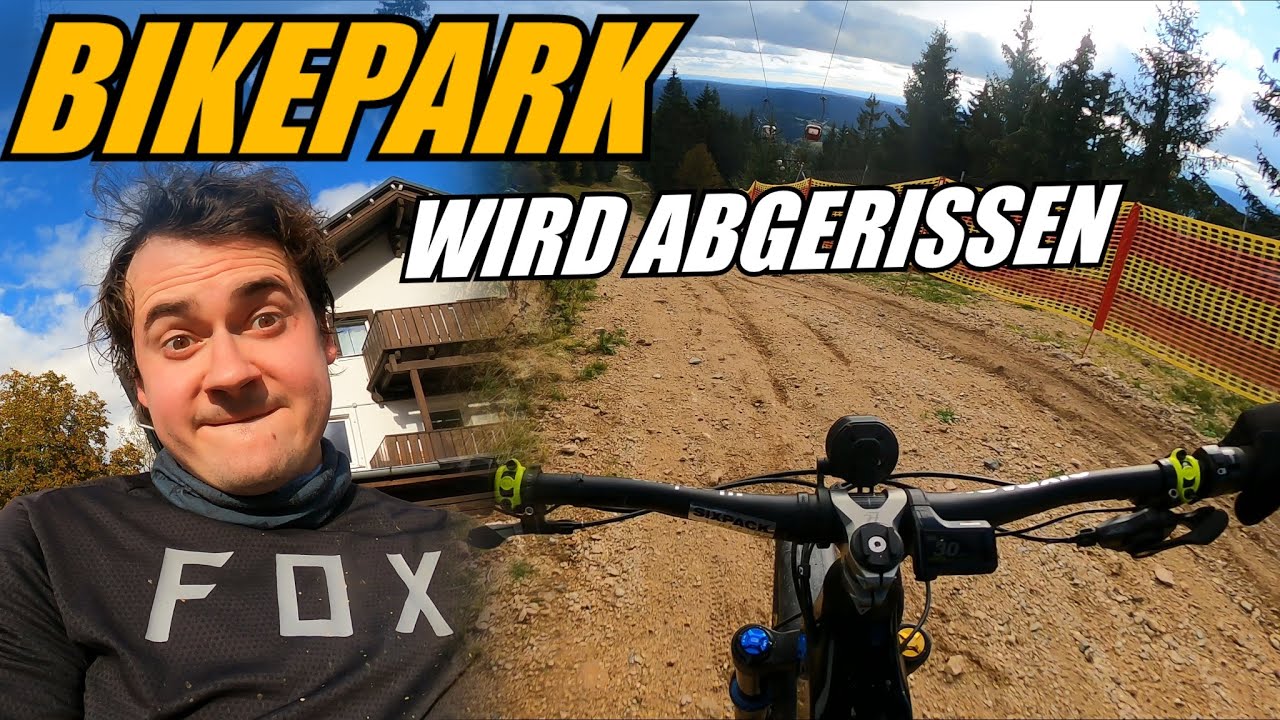 BIKEPARK WIRD ABGERISSEN😬😥 Das letzte mal die Downhillstrecke am Ochsenkopf🚴 YT DECOY⚡️