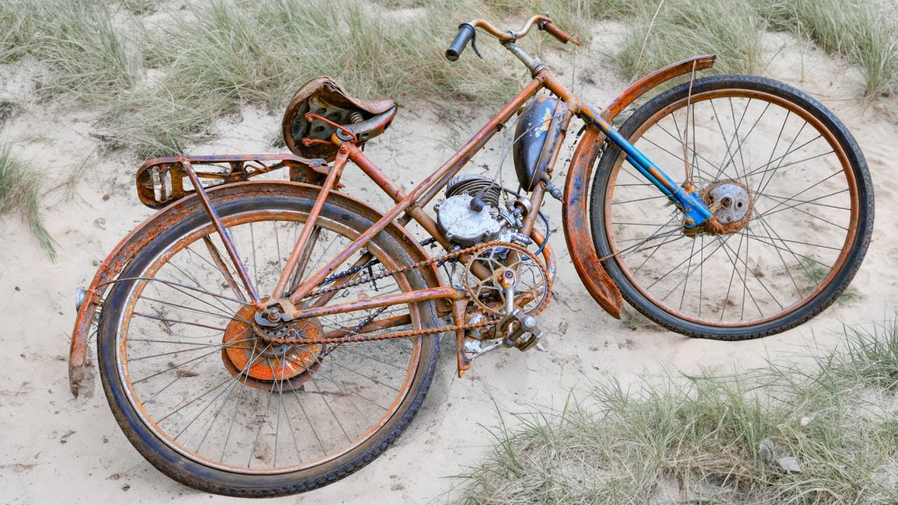 Motorised Bike Full Restoration and Customization