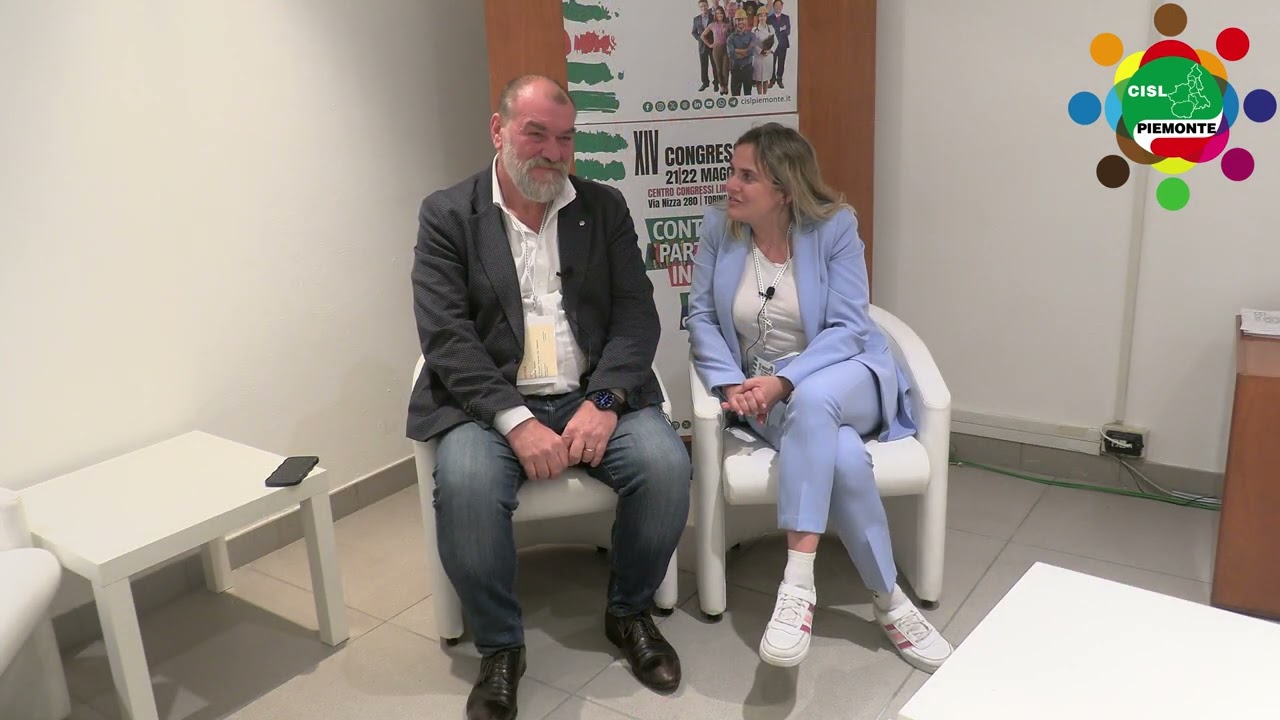 Congresso Cisl Piemonte 2025 – Interviste ai segretari di Ust Cisl, Fnp e Cisl (Primo giorno)