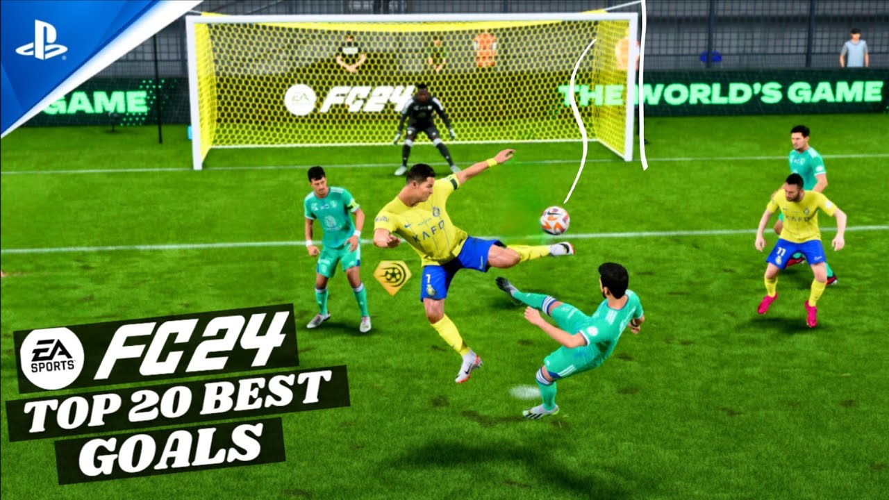 EA FC 24 | ТОП-20 ЛУЧШИХ ГОЛОВ #1 | PS5™ [4K60]