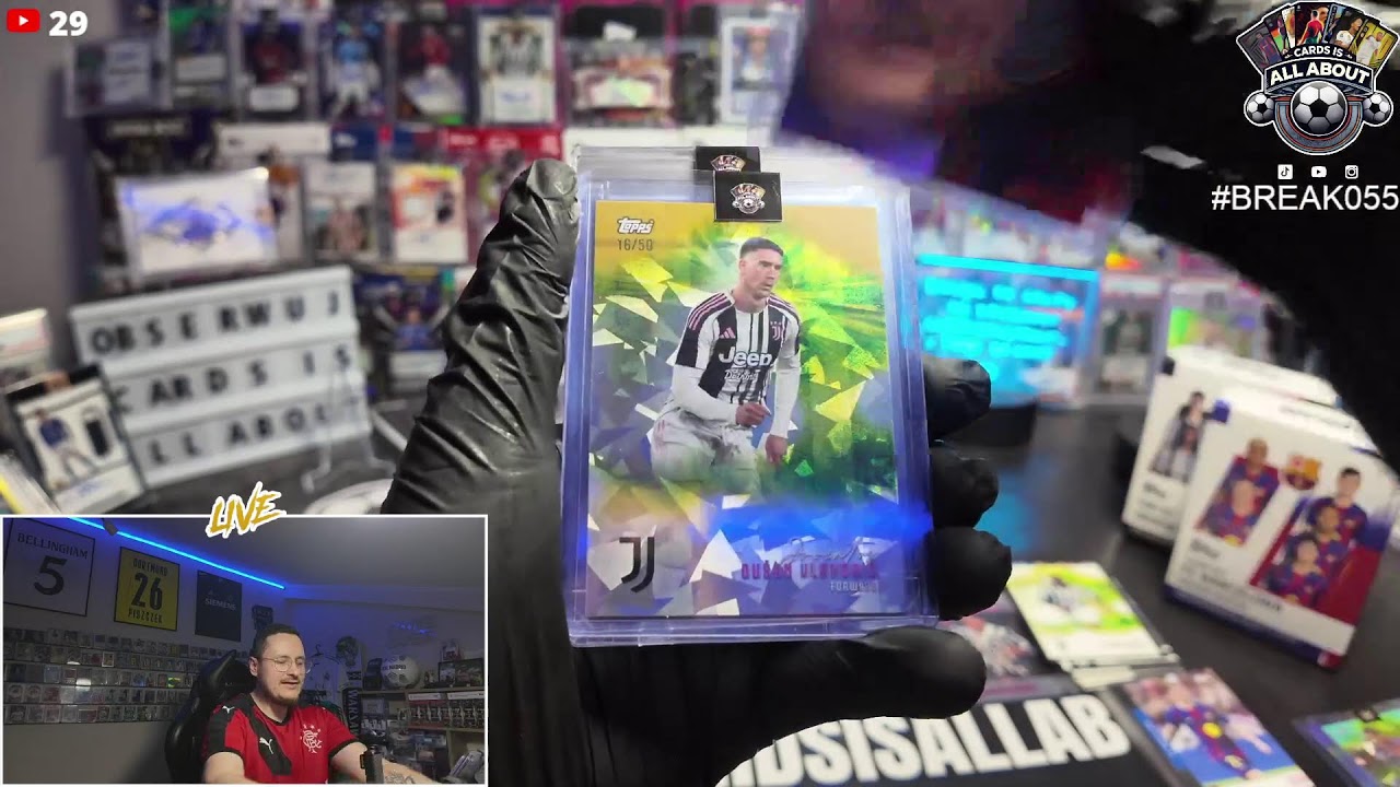 [BREAK 055] TOPPS BARCA & JUVE TEAM SET 2025/26!