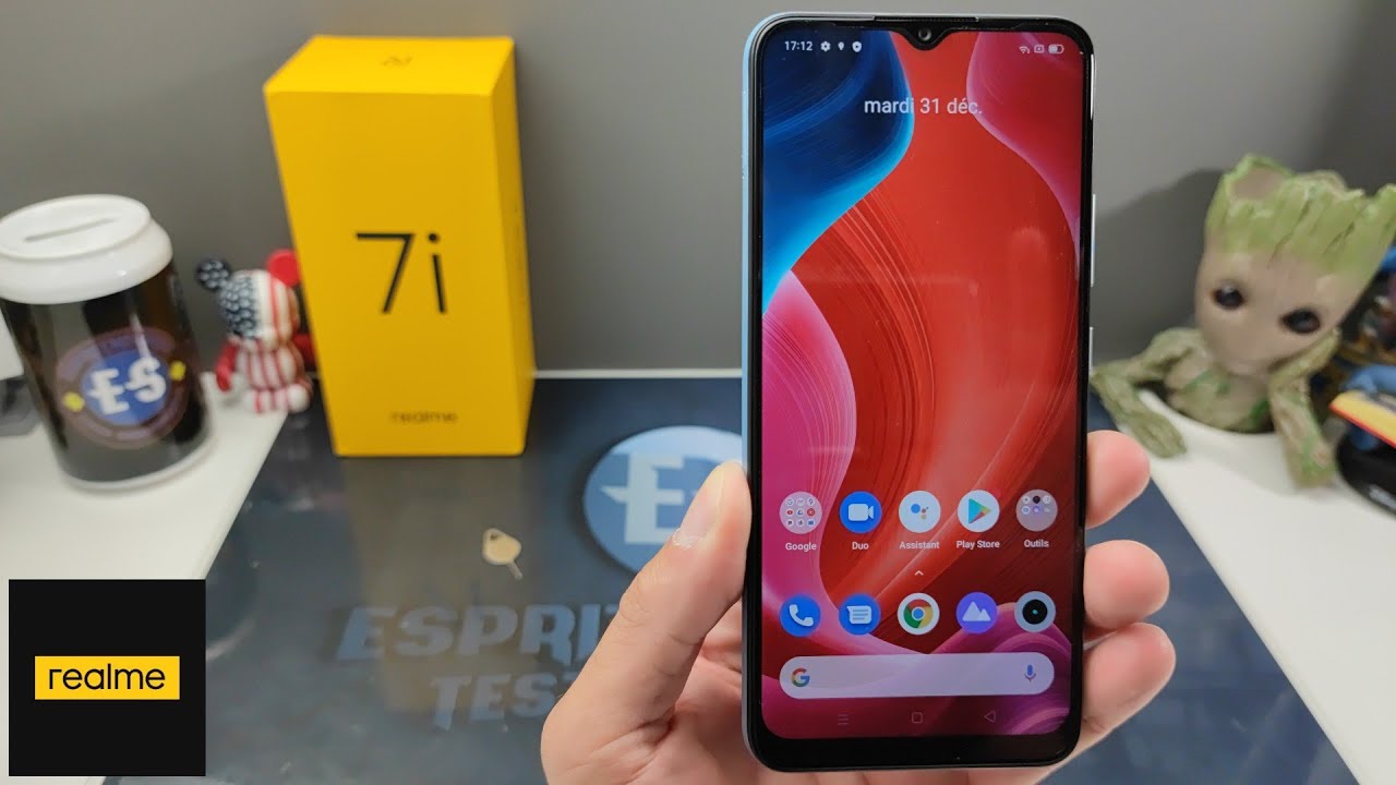 Realme 7i déballage et prise en main avant TEST