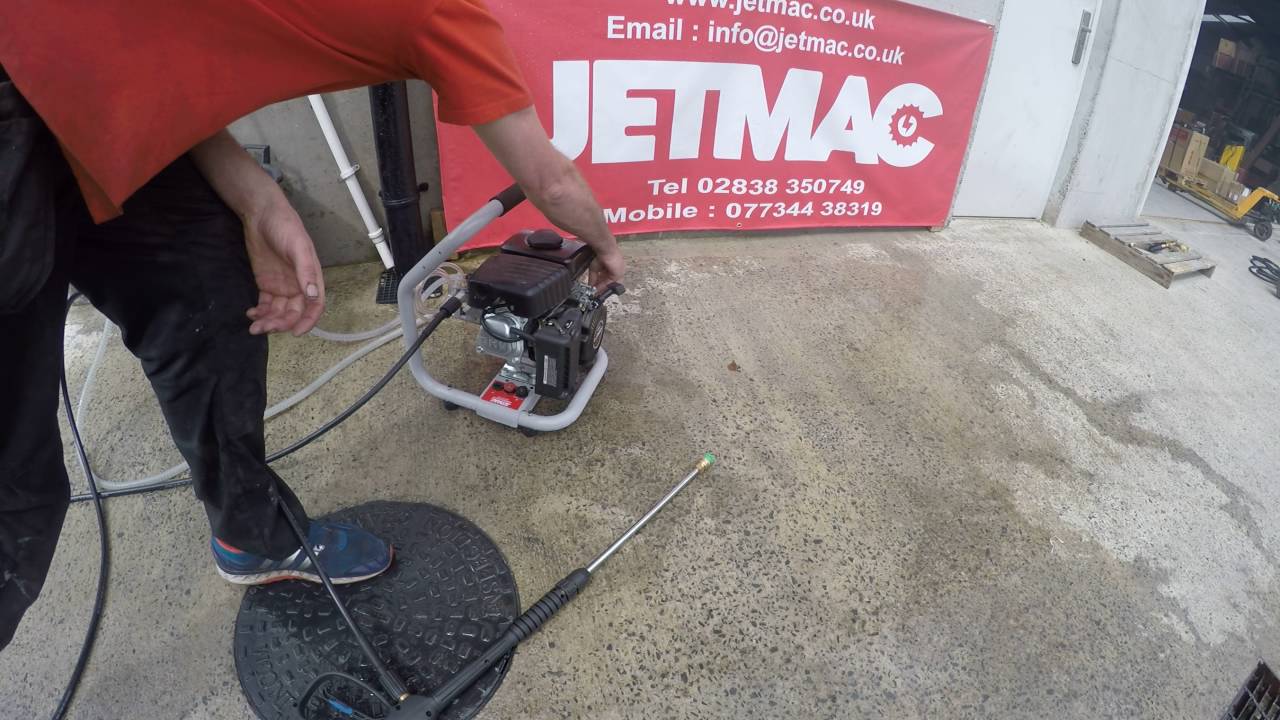 3.5 hp compact mini petrol jetwasher