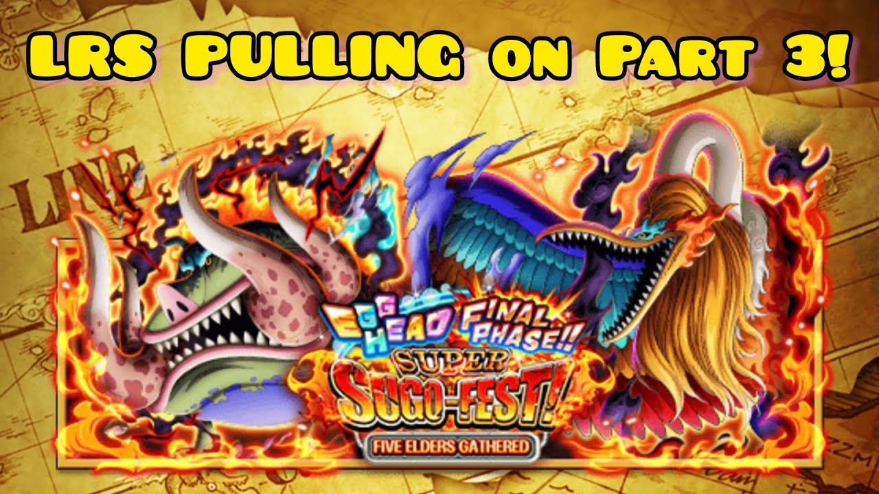 LRS PULLS ON Egghead Final Phase Super Sugo-Fest: Five Elders Gathered Part 3! [OPTC]