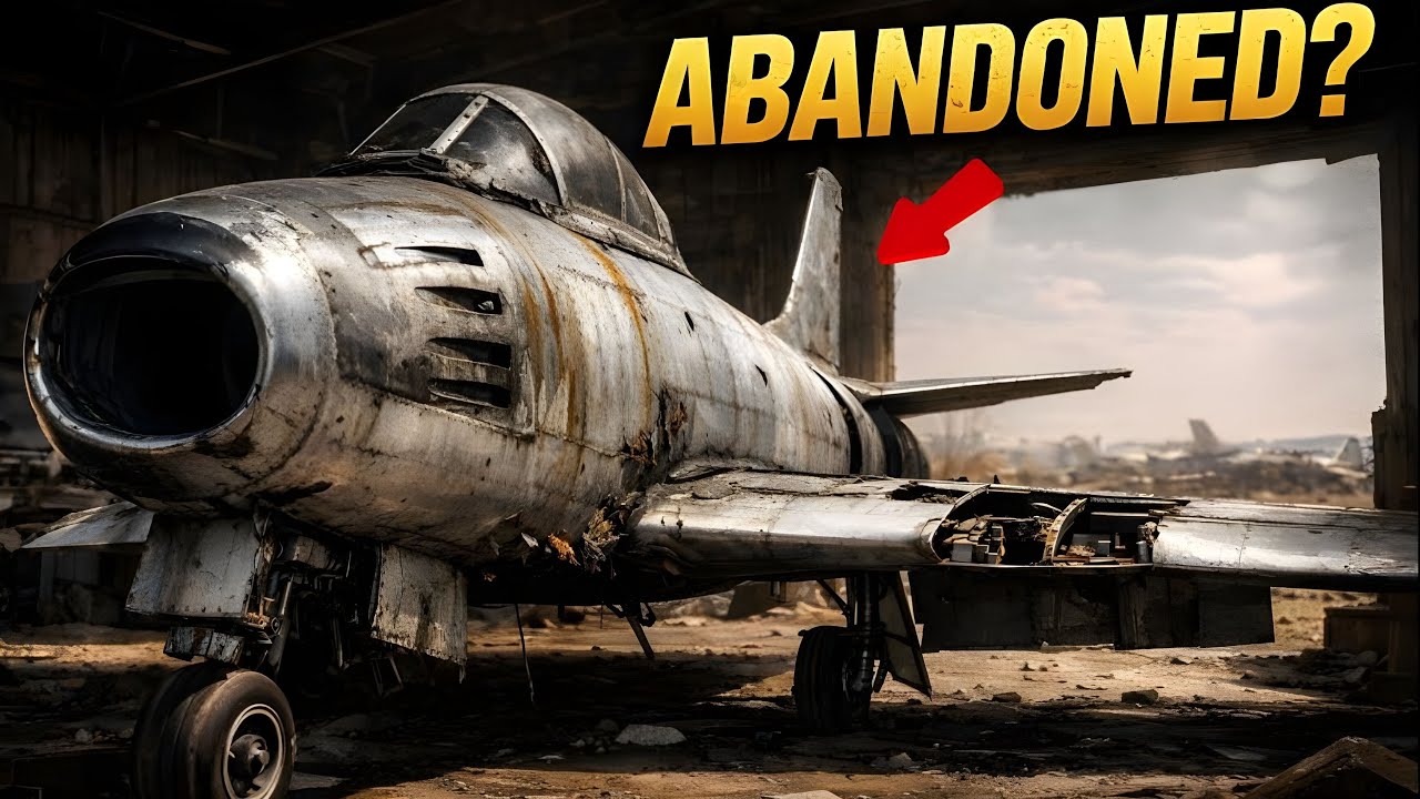 F 86 Sabre Full Restoration  Abandoned Fighter Jet Rebuild