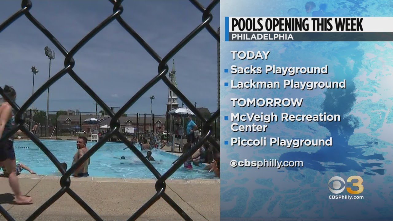 More Philadelphia Pools Opening This Week